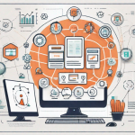 A computer screen displaying various hubspot crm tools and features