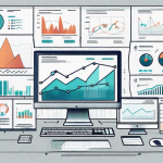 A computer screen displaying various graphs and charts