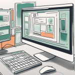 A computer screen displaying a setup process with various tabs like 'create'