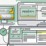 A computer screen displaying the peerfly website interface with a highlighted section indicating the offer setup process