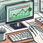 A computer screen displaying a chart of increasing leads