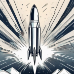 A rocket symbolizing an affiliate offer